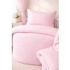 INTERMEDIC SK Mušelínové obliečky ružové 90 x 130 cm 45 x 65 cm