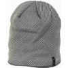 Zimná pletená čiapka Finmark, WINTER HAT sivá,čierna, UNI