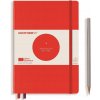 Bauhaus Edition Zápisník Red A5 Medium bodkovaný