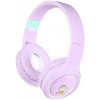 DeTech Bluetooth Slúchadlá Gjby CA-044 - fialová