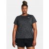 Dámske tričko Under Armour Tech SSC- Twist&-BLK Čierna 2X