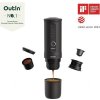 Outin Nano Prenosný espresso kávovar, farba vesmírne sivý OTEM-01-SG