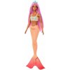Barbie morská panna bábika oranžový chvost HRR05
