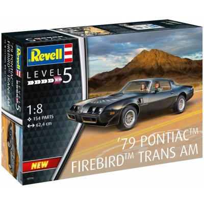 Revell Plastic ModelKit auto 07710 Pontiac Firebird Trans Am 1:8 (18-07710)