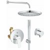 Súprava vaňová/sprchová batéria Grohe Start Flow 29117000, horná/hlavová sprcha Grohe Vitalio Start Shower System 26815000, 27369000, 27851000, 26963001