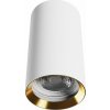SPECTRUM - CHLOE VARIOSA povrchové bodové kruhové svietidlo GU10 IP20 Ø55x100mm 230V - Bielo / Zlaté