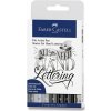 Faber-Castell 267118 Pitt Artist Pen Hand Lettering 9 ks čiernošedé farby
