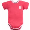 Eevi Body s krátkym rukávom STATKI červené - 80