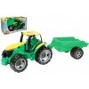 Lena Traktor bez lžíce a bagru s přívěsem