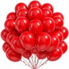 Balón Decomaxparty červený matný 10 palcov 50 ks