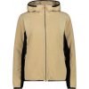 Dámska mikina CMP, WOMAN JACKET FIX HOOD Béžová,Čierna 42