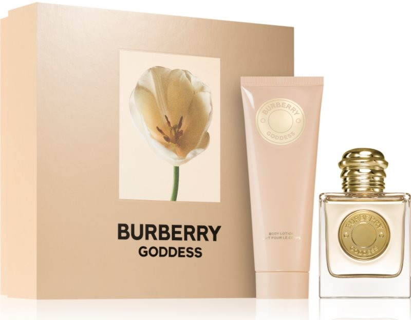 Burberry Goddess parfumovaná voda plniteľná 50 ml + telové mlieko 75 ml