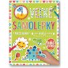 Velké samolepky a omalovánky pre malé ruky Dino ostrov