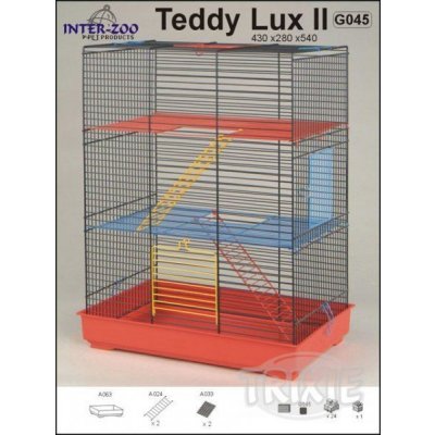 France Cage Teddy Lux 2 45 x 28 x 53 cm