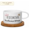 Hrnček – Kofeínová kráľovná (meno na mieru)