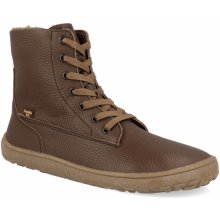 Froddo Detská zimná barefoot obuv TEX LACES Brown G3160236-1 hnedá