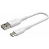 Belkin BOOST CHARGE™ USB-C/USB-A kabel, 15cm, bílý (CAB001bt0MWH)