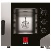 Konvektomat - parní, elektrický, 5xGN1/1, 7.8 kW, 400V, 730x784x700 mm, černý | EKA, Millennial Smart inox;černý