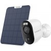 Reolink Argus 3 Ultra, vonkajšia bezpečnostná kamera 4K 8MP, 5/2,4 GHz WiFi, farebné nočné videnie, inteligentná detekcia, 2-cestný zvuk, + solárny panel