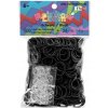 Rainbow Loom Original gumičky 600 kusov čierne