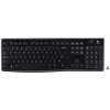 LOGITECH Logitech klávesnice K270/ Bezdrátová/ 2.4GHz/ USB přijímač/ US/ Černá