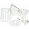 Hario Hario - V60 Glass Brewing Kit - Skleněný dripper + server + sada filtrů