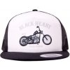 Šiltovka BLACK HEART Bobber WHT Trucker biela