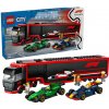 LEGO® City 60445 Kamión F1® s autami RB20 a AMR24 F1®