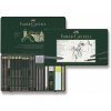 Grafitová ceruzka Faber-Castell Pitt Monochrome Graphite súprava 26 kusov -