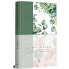 Biblia Rvr 1960 Letra Grande Tapa Dura Y Tela Verde Con Flores Tama?o Manual / B Ible Rvr 1960 Handy Size Large Print Hardcover Cloth with Green Flora