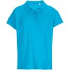 SOL's Collection Polokošile Pulse Women, piqué, krátký rukáv, dámská COT25450102200-aqua XS Aqua