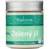Saloos Green Clay telová a pleťová maska 100% French 80 g