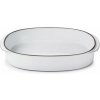 Revol Zapekacia miska Caractere biela 34x25 cm
