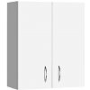 a&n&a aqualine Aqualine Simplex Eco - Skrinka závesná 500x600x240 mm, biela mat SIME530