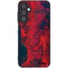 Picasee silikónový čierny obal pre Samsung Galaxy A25 A256B 5G - Organic red