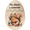 Drevené veľkonočné vajíčko na peniaze – darček pre šibačov a kúpačov 2