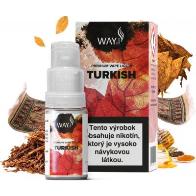 WAY to Vape liquid - Turkish 10ml / 3mg