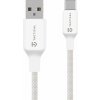 Tactical Stitch Thread Cable USB-A/USB-C 0.3m White
