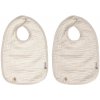 Bébé-jou Bryndáčky Pure Cotton Sand Pure Cotton Sand 2ks