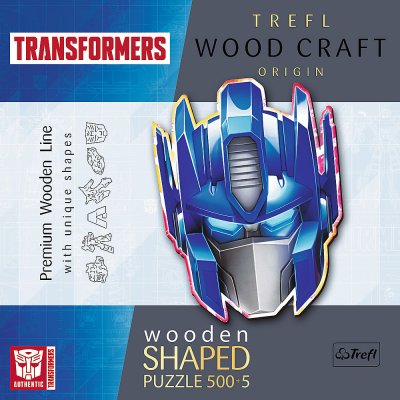 TREFL Wood Craft Origin Transformers Optimus Prime 505 dielov