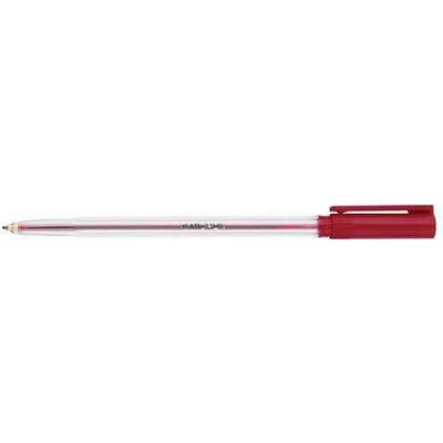 HAINENKO Guľôčkové pero Micron Medium, neklikacie, priemer hrotu: 1,0 mm, červené