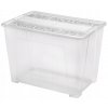 Heidrun Plastový úložný box s vekom TexBox 70l