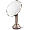 Simplehuman Kozmetické zrkadlá - Kozmetické zrkadlo s LED Dual light osvetlením, rose gold ST3053