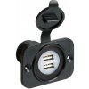 LAMPA - Zásuvka 2 x USB - EXT-8