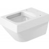Duravit Vero Air - Závesné WC, Rimless, WonderGliss, biela 25250900001