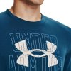 Pánske tričko UA Rival Terry Logo Crew M 1370391 458 - Under Armour XL