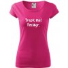 Trust me I´m Mgr. / Ver mi som Magister. - Dámske tričko Pure - XL ( Purpurová )