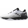 Mizuno Wave Enforce Court CC white black iron gate tenisové boty unisex Velikost: 43