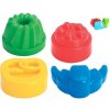 Formičky na piesok bábovky 10-12 cm 4 ks 12 m+