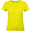 B&C Tričko B&C E190, dámské, krátký rukáv COT01004Tl9703-pixel lime L Citronová